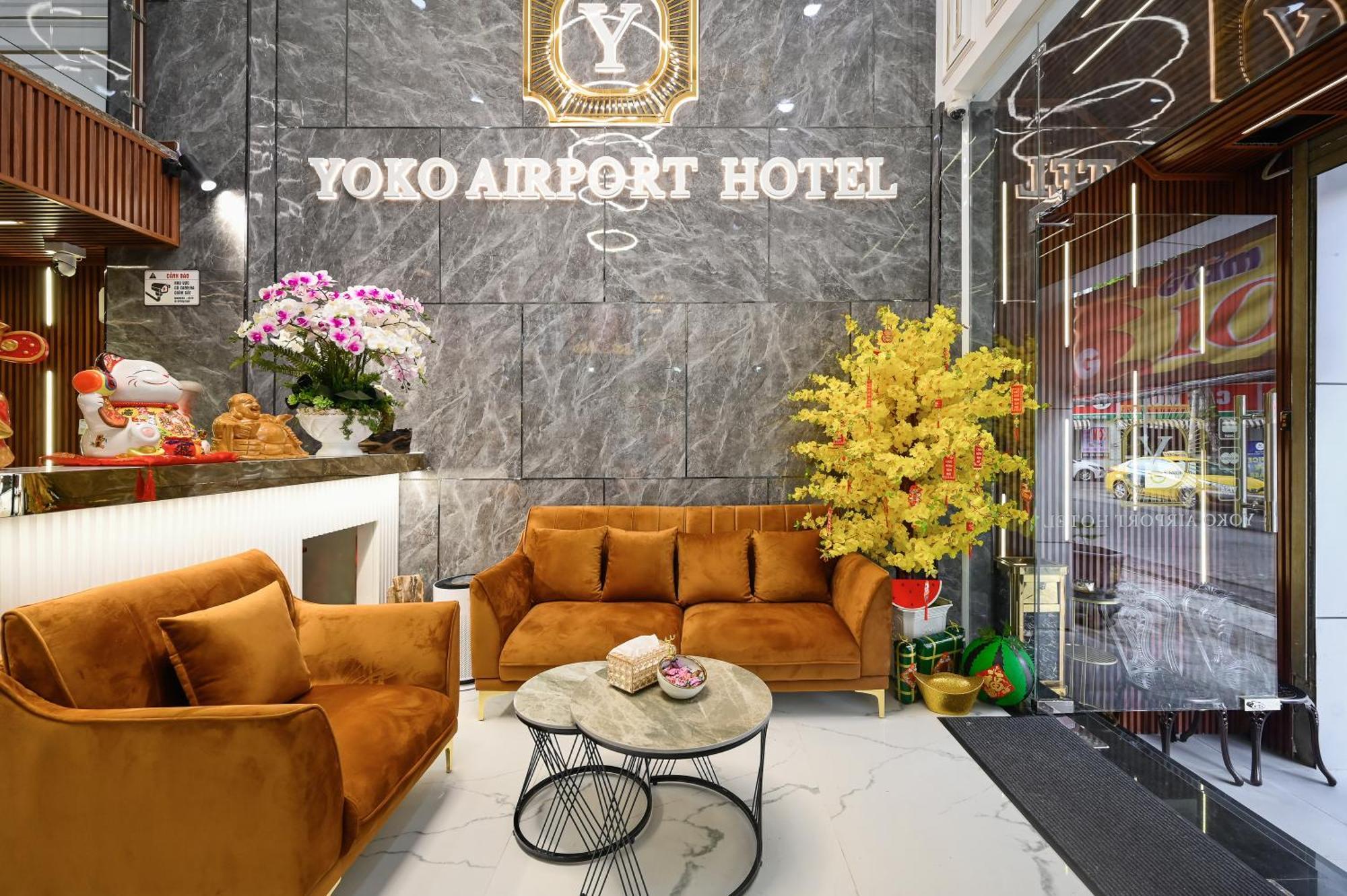 Yoko Airport Saigon Hotel โฮจิมินห์ซิตี้ ภายนอก รูปภาพ