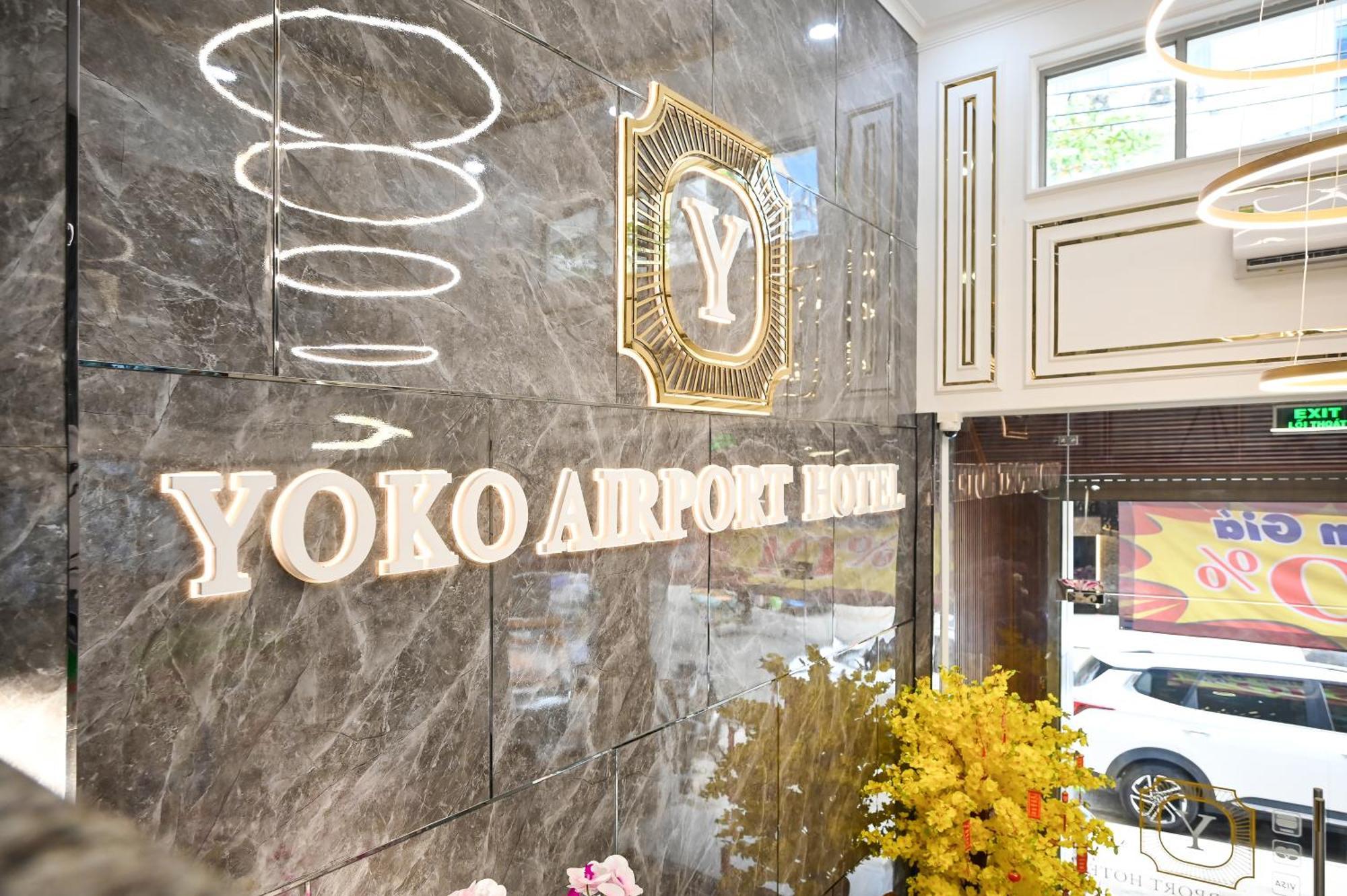 Yoko Airport Saigon Hotel โฮจิมินห์ซิตี้ ภายนอก รูปภาพ