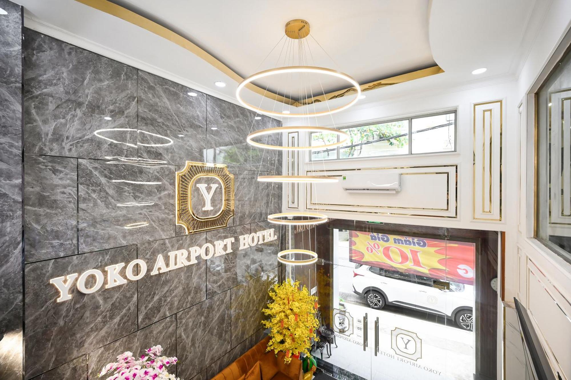 Yoko Airport Saigon Hotel โฮจิมินห์ซิตี้ ภายนอก รูปภาพ